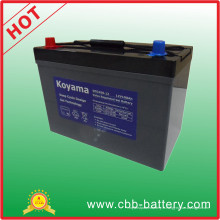 Batterie profonde de gel de cycle terminal automatique de 100ah 12V pour la marine